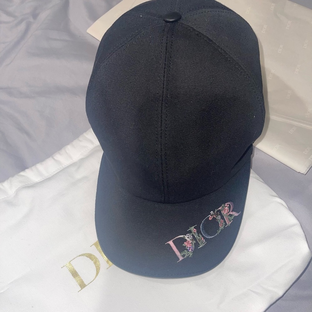 Dior Homme Fleurs Baseball Cap Size L